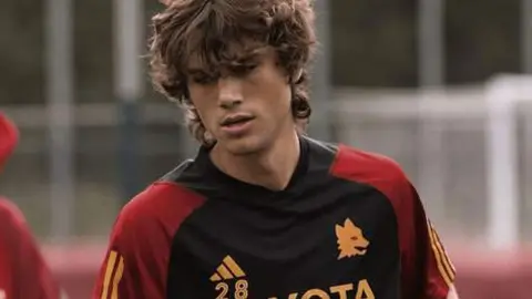 Julen Jon Guerrero en la Roma