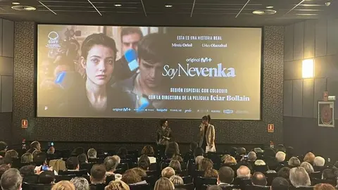 Icíar Bollaín en el coloquio de Soy Nevenka en Zamora _3