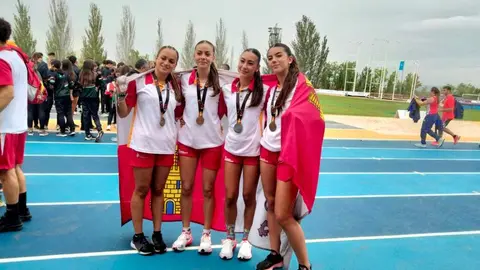 Relevo 4x100 castilla y leon