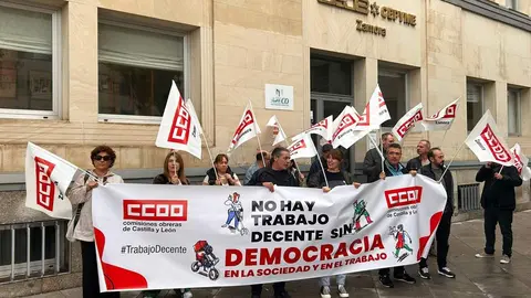 Manifestación de CCOO