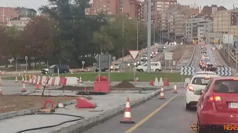 Carretera Valderaduey Obras