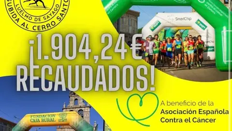 recaudación Marcha Solidaria en Luelmo de Sayago