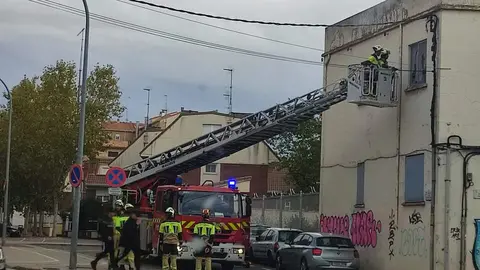 Bomberos actuan en Zamora
