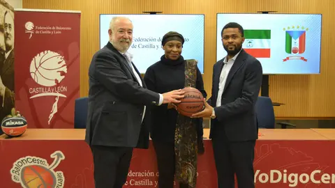FBCyL y Feguibasket firman un acuerdo de colaboración para el desarrollo del baloncesto en Guinea Ecuatorial