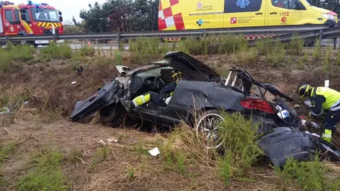 Accidente Valladolid 112