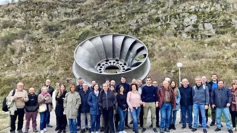 2024-10-18.- Visita internacional al centro de innovación de Iberdrola Ricobayo
