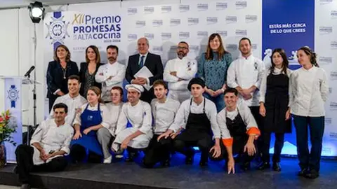 Jurado y finalistas de la anterior edición, XII Premio Promesas de la alta cocina de Le Cordon Bleu Madrid.