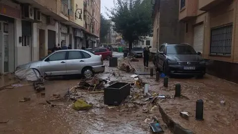 El paso de la DANA por Valencia