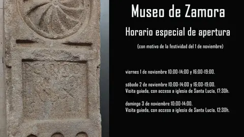 Horario especial 1 noviembre 2024