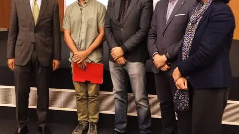 2024-10-30.-García, Sánchez, Rodríguez y Martínez hoy en la USAL