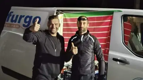 Zamoranos yendo a ayudar a Valencia