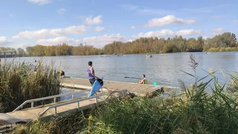 Villaralbo acoge el vibrante Campeonato de Castilla y León de Piragua-Cross