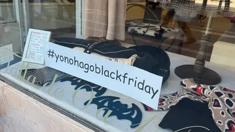 comercio de Zamora que no participa en el Black Friday 