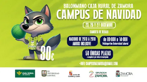 CAMPUS URBANO NAVIDAD BALONMANO ZAMORA