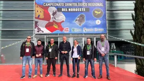 inauguración del III Campeonato Ornitológico Asorcoza Ciudad de Zamora