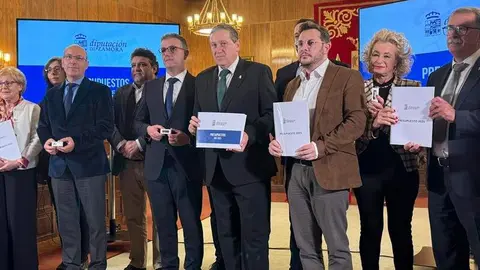 presentación presupuestos Diputación de Zamora 