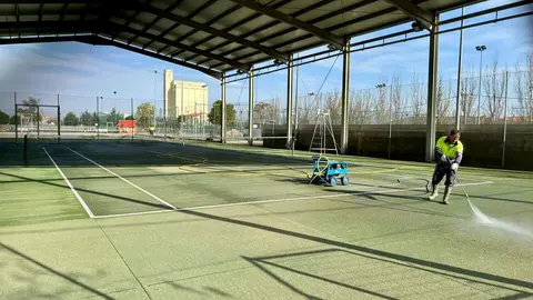 pista de tennis Benavente