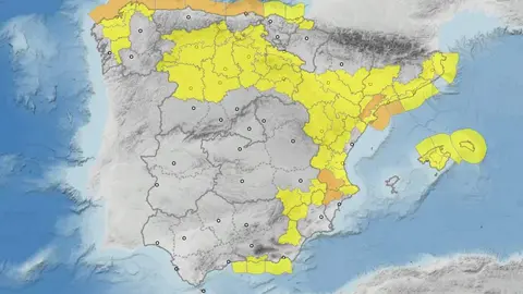 Alerta Amarilla. Por Protección Civil