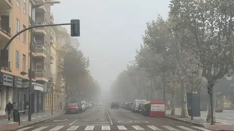 día de niebla en Zamora 