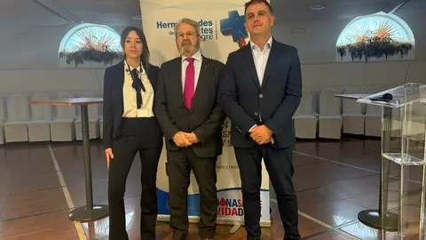 Ramiro Silva, Francisco Amo y Cristina Benítez