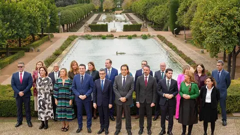 Foto de familia de los asistentes a la Conferencia Sectorial de Administración de Justicia