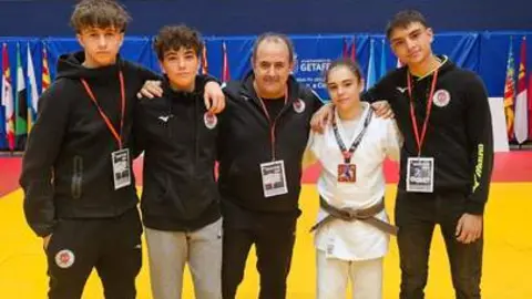 equipo de judo