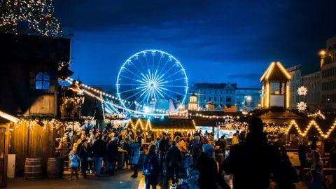 El mercadillo de Poznan (Polonia)