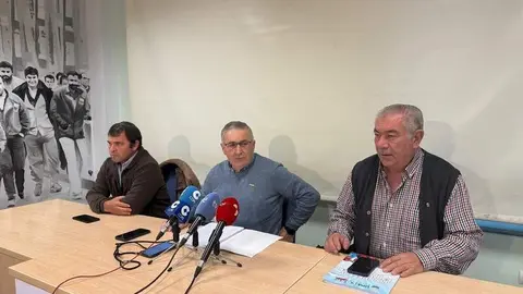 presidentes de ASAJA, UPA Y COAG Zamora 