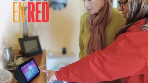 cruz roja, personas mayores