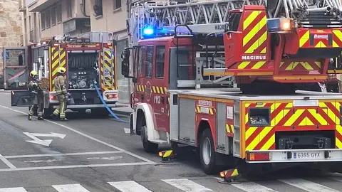 Simulacro de bomberos