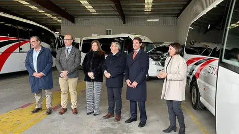 presentación nuevos autobuses Zamora-Salamanca