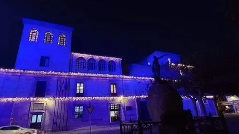 Diputación de Zamora, encendido de las luces navideñas