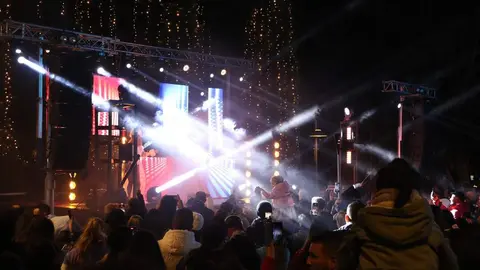 Encendido de las luces de Navidad en La Marina