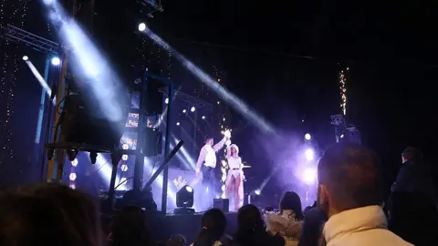 Encendido de las luces de Navidad en La Marina