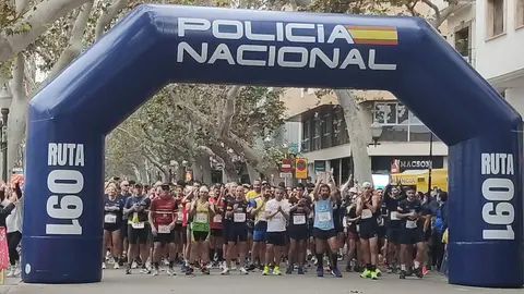 Más de 1.300 personas corren por Luca en Denia