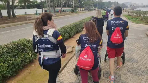 Más de 1.300 personas corren por Luca en Denia