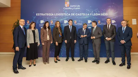 Mañueco Presentación de la Estrategia Logística de CyL 2030