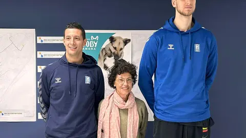 Saulo Hernández y Jonas Paukste, CB Zamora