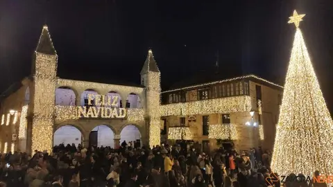luces de Navidad en Puebla de Sanabria _13