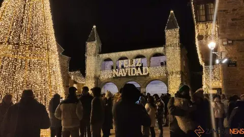 luces de Navidad en Puebla de Sanabria _16