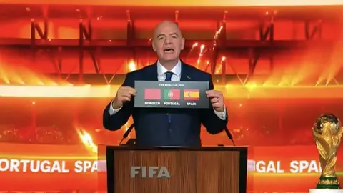 Mundial España, Infantino