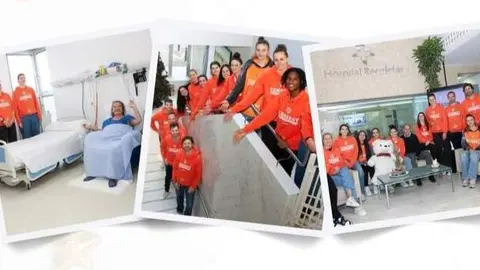 Zamarat visita a pacientes