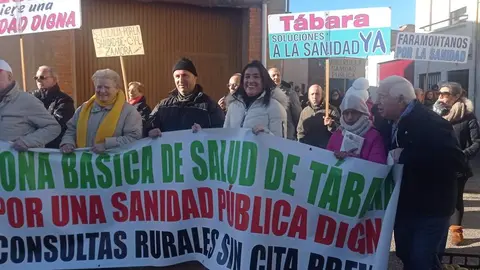 La Plataforma por una Sanidad Pública Digna de Tábara