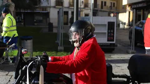 La Papanoelada Motera toma la Plaza Mayor de Zamora
