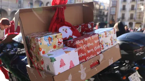 La Papanoelada Motera toma la Plaza Mayor de Zamora