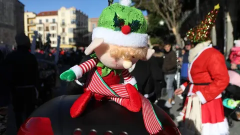 La Papanoelada Motera toma la Plaza Mayor de Zamora
