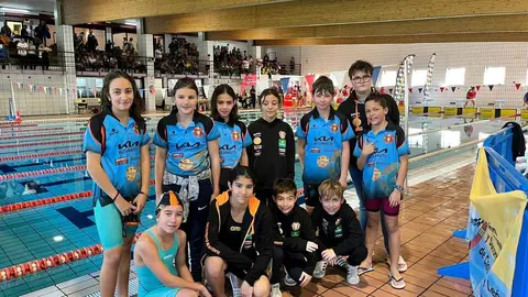 Equipo infantil y cadete Salvamento Benavente