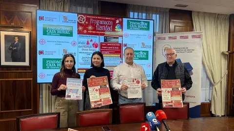 presentación programa de Navidad Tercera Caida