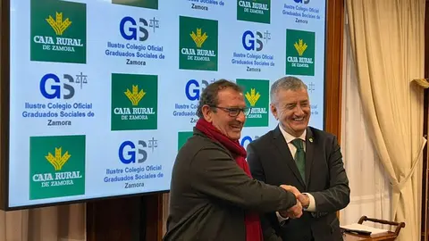 aja Rural de Zamora y el Colegio de Graduados Sociales firman un convenio