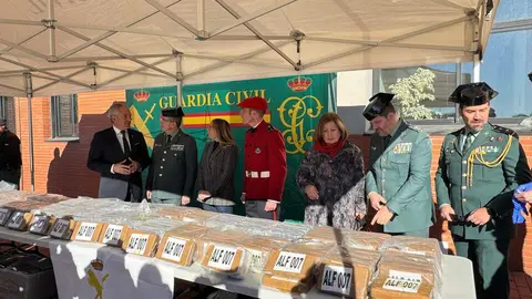 ncautados 600 kilos de cocaína